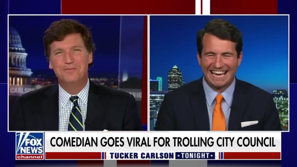 Dallas YouTube Personality Asked Tucker Carlson for a DNA Test