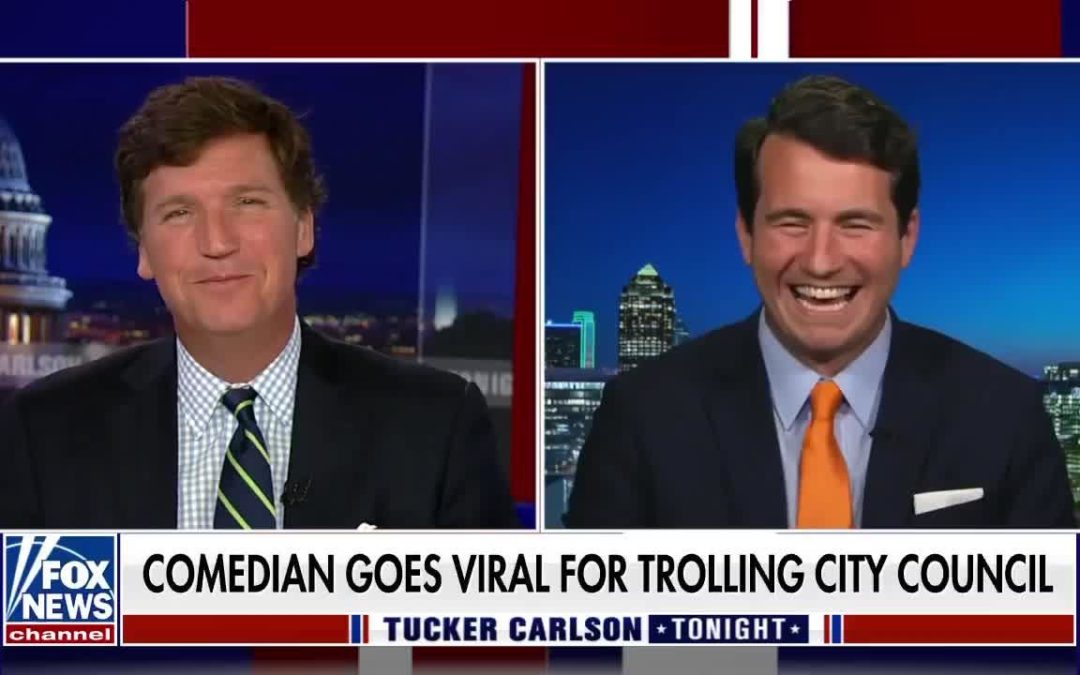 Dallas YouTube Personality Asked Tucker Carlson for a DNA Test