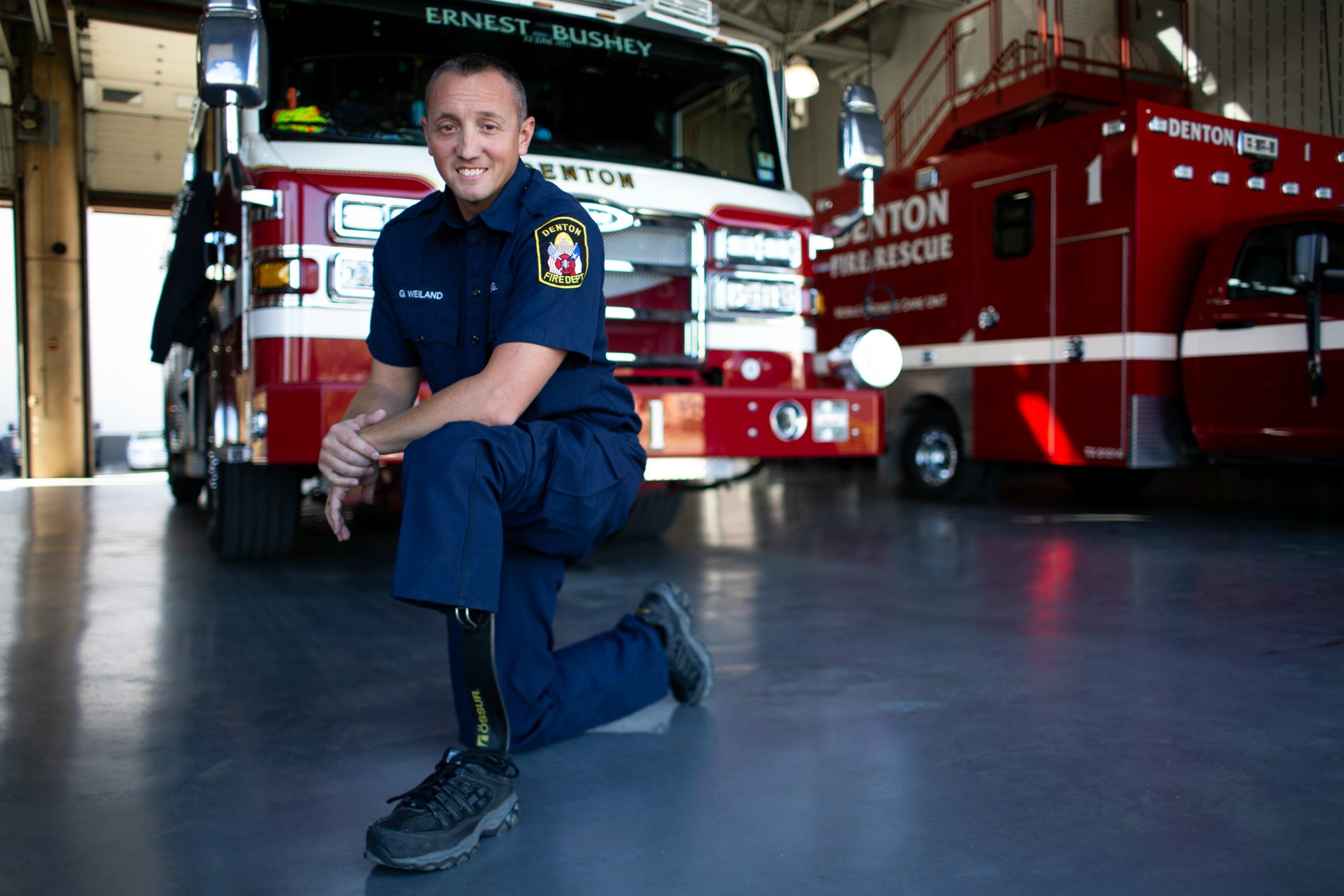 Gary Weiland, a DFW Firefighter Amputee, Joins American Ninja Warrior