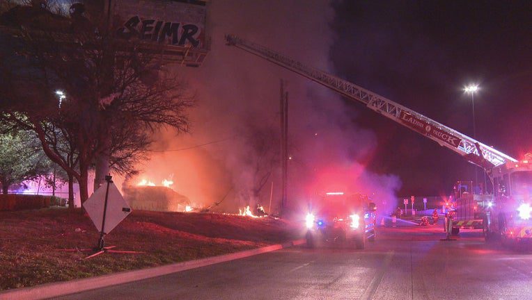 Vacant Building Collapses as Firefighters Extinguish Flames