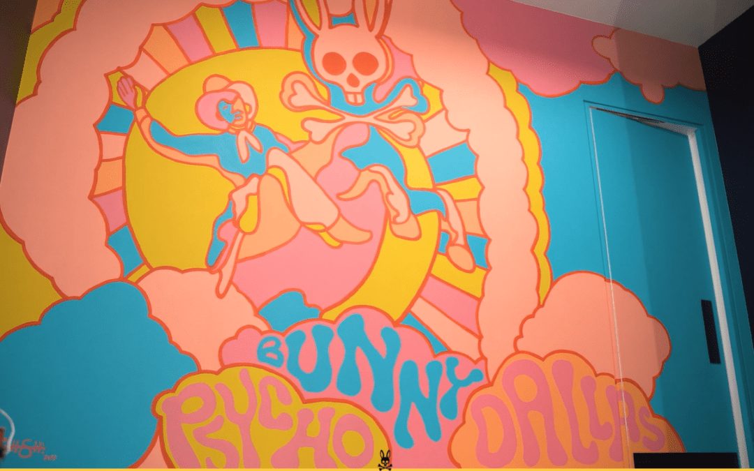 DFW Artist Matt Cliff Selected for Psycho Bunny Art Series