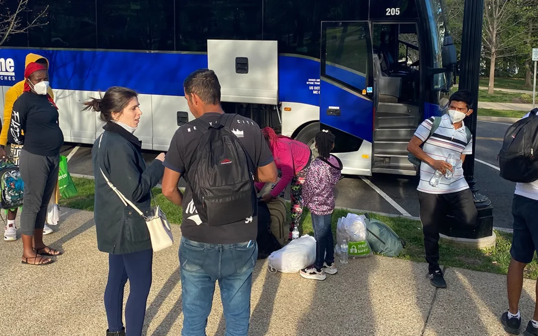 Third Texas Bus of Migrants Arrives in D.C.