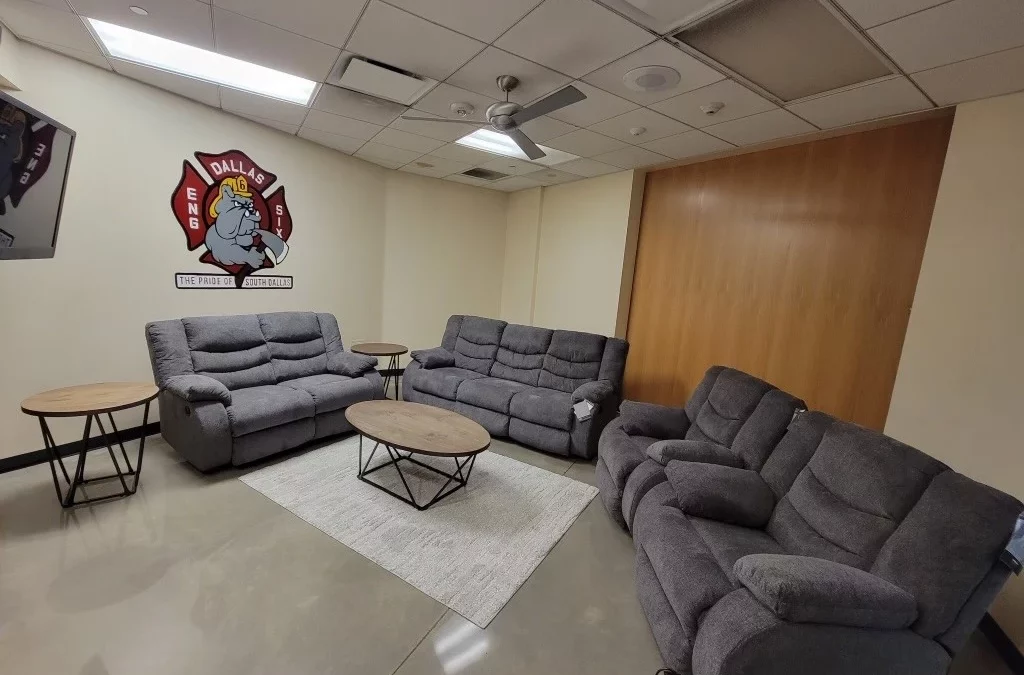 Dallas Fire Station Gets New Furniture
