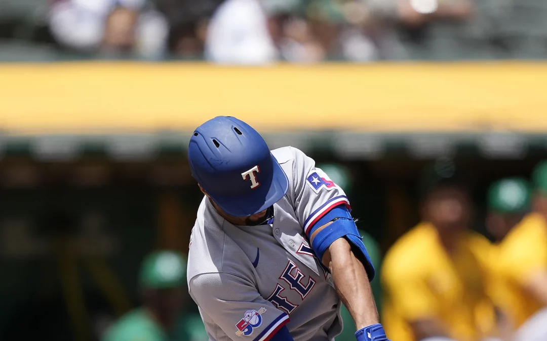 Rangers Drop Early Lead, Fall to A’s 6-5
