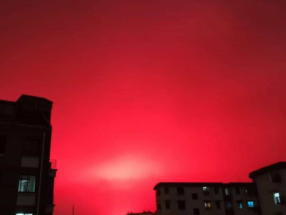 Why the Sky Turned Red in China