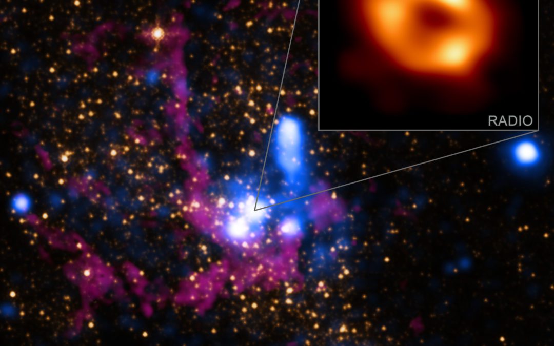 Primer vistazo al agujero negro en nuestra galaxia