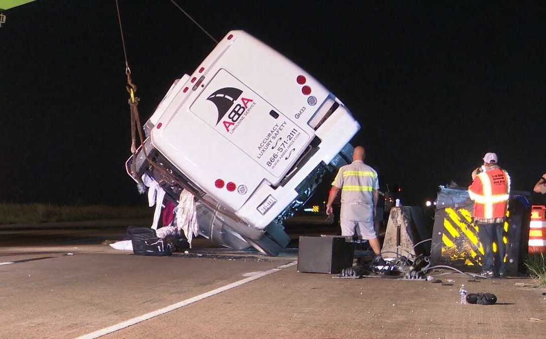 Bus Carrying College Baseball Team Crashes