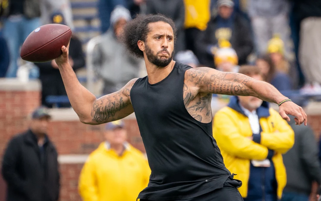 Colin Kaepernick Works Out With the Las Vegas Raiders