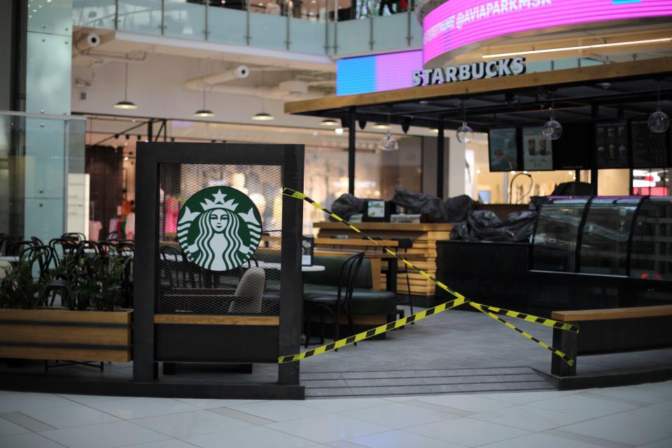Starbucks to Leave Russia