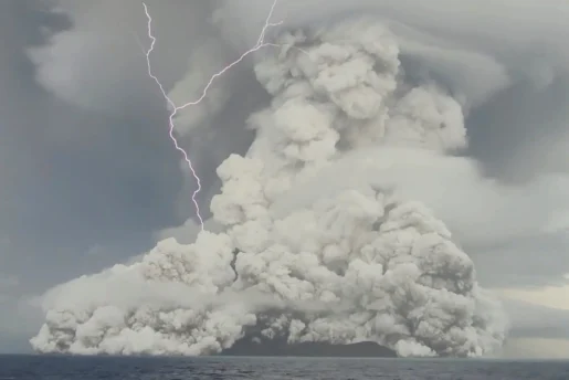 Tongan Volcano Eruption is Biggest Ever Recorded