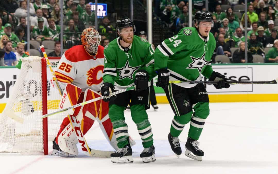 Stars Head to Calgary for Playoff Game 7