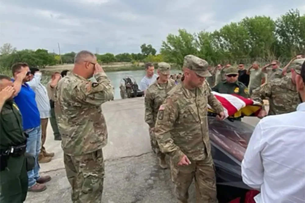 Service Held for National Guardsman Who Drowned on Duty