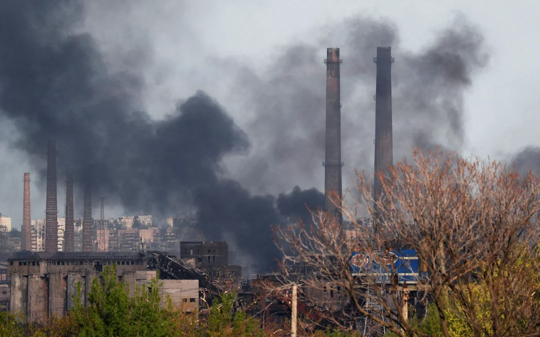 Russia Storms Mariupol Steel Mill Plant with Civilians Inside