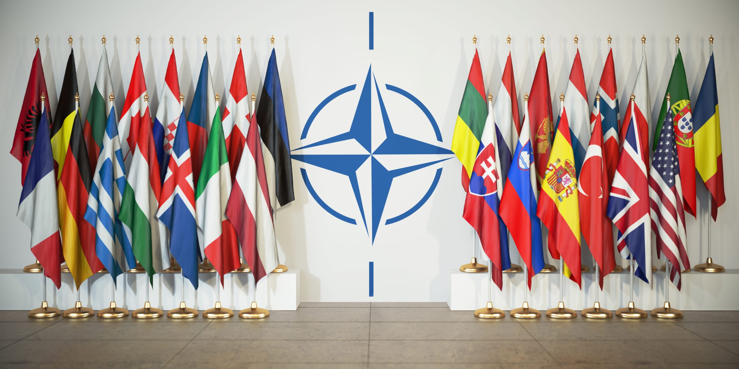 NATO flags of members