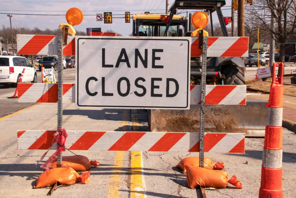 Central Expressway Lane Closures Until July