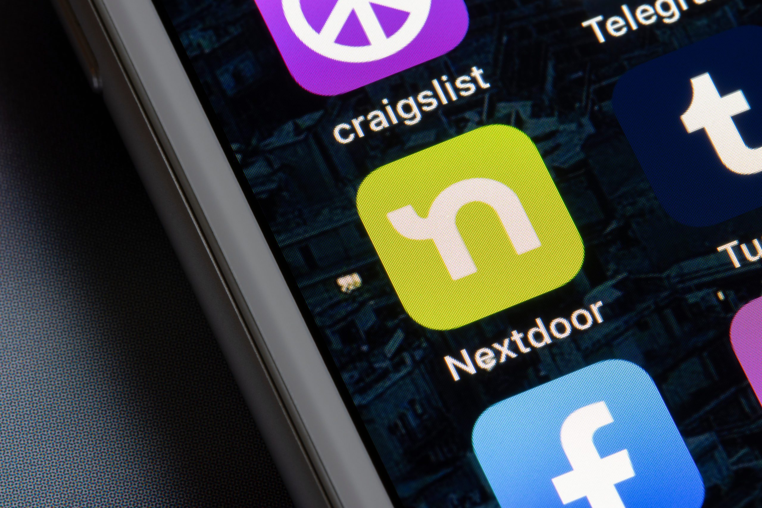 NextDoor app