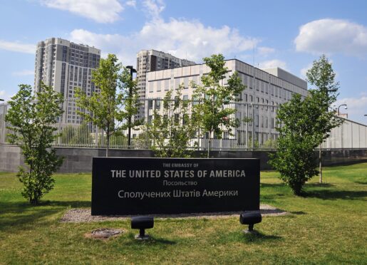 U.S. Embassy Reopens in Ukraine