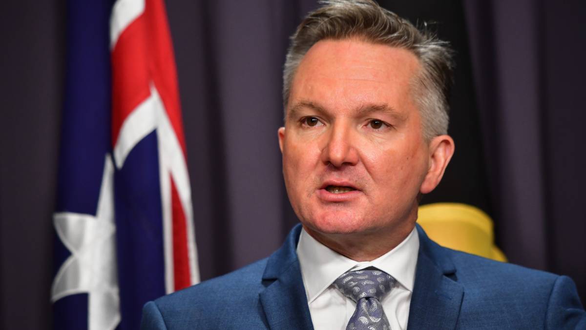 Australia's energy minister, Chris Bowen