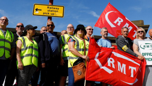 Great Britain: Biggest Railway Strike in 30 Years