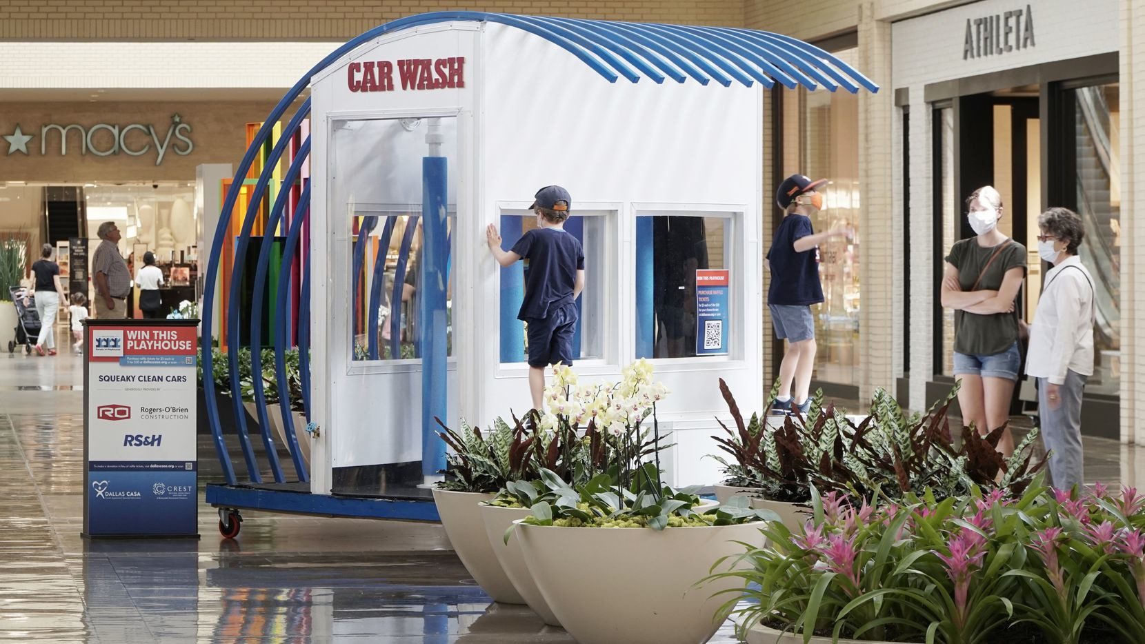 Parade of Playhouses Prances in NorthPark Center