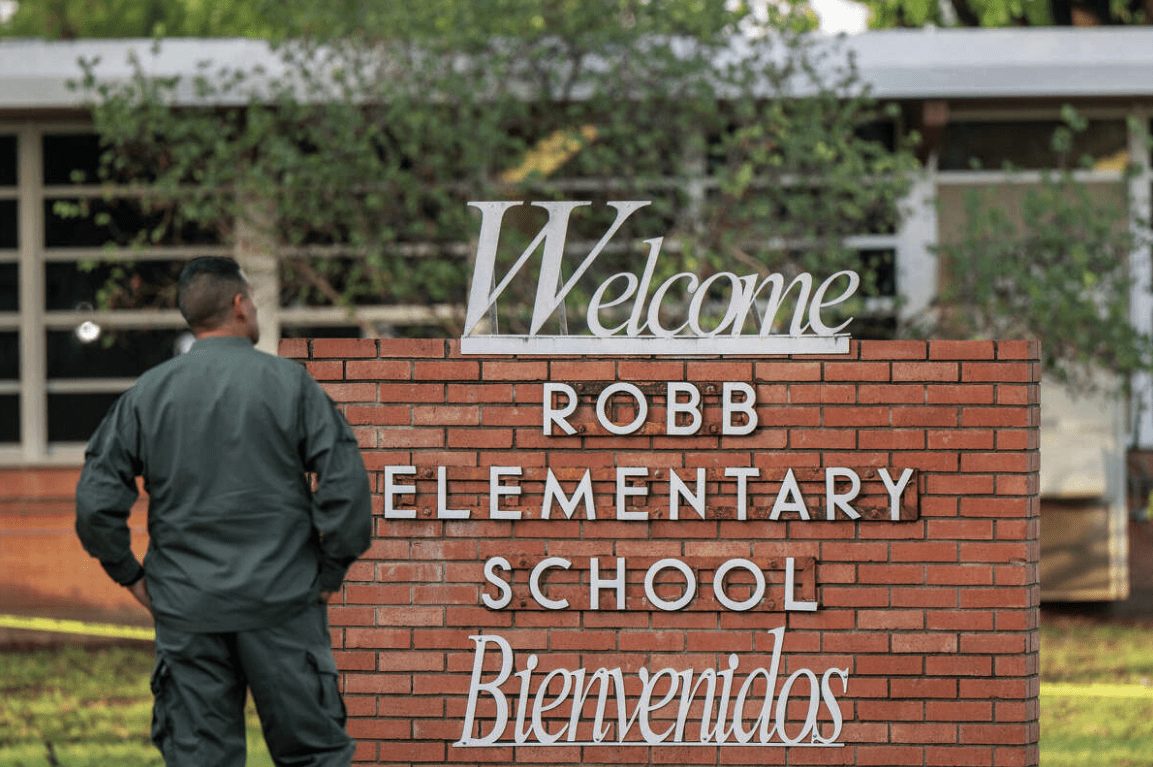 Robb Elementary School in Uvalde, Texas
