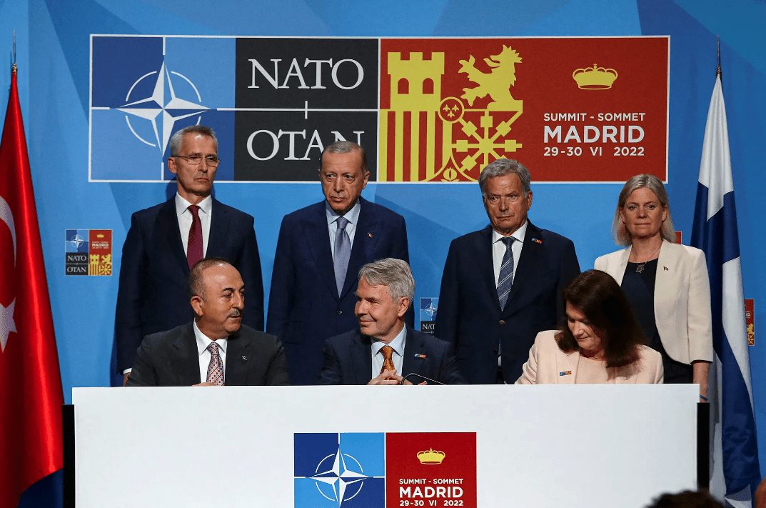 NATO Formerly Offers Finland and Sweden Alliance Membership