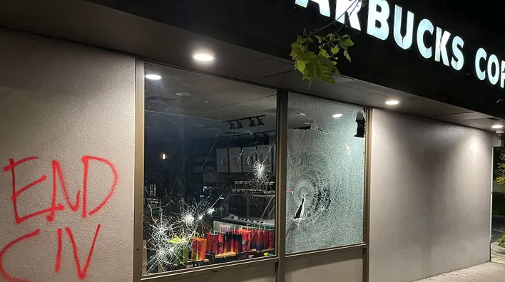 Damage to a business from riots