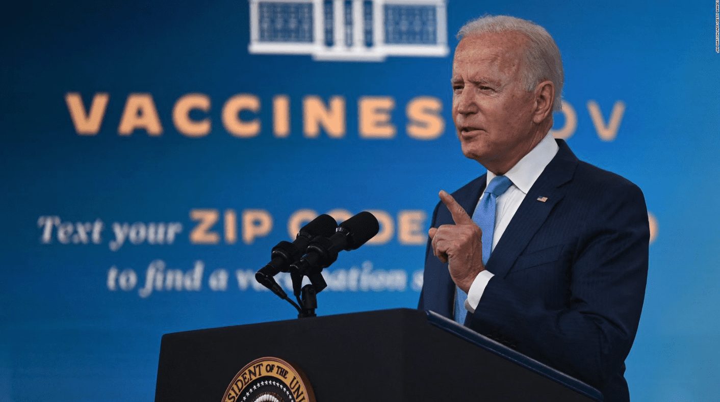 Biden Speaks About Vaccines