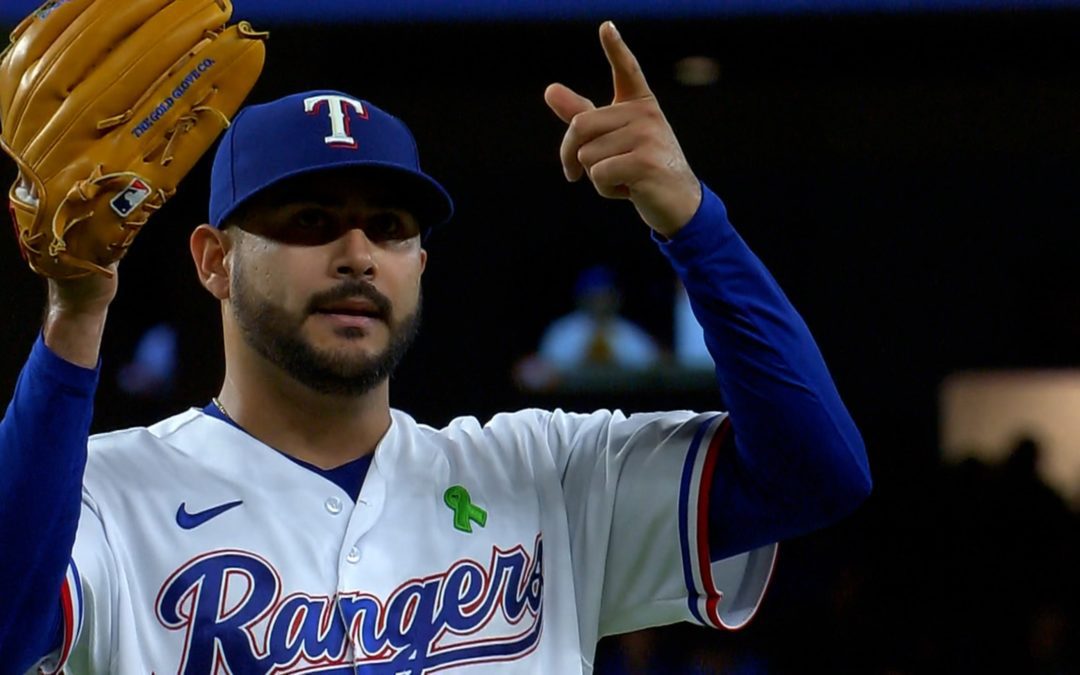Perez Pitches Gem in 3-0 Rangers Win