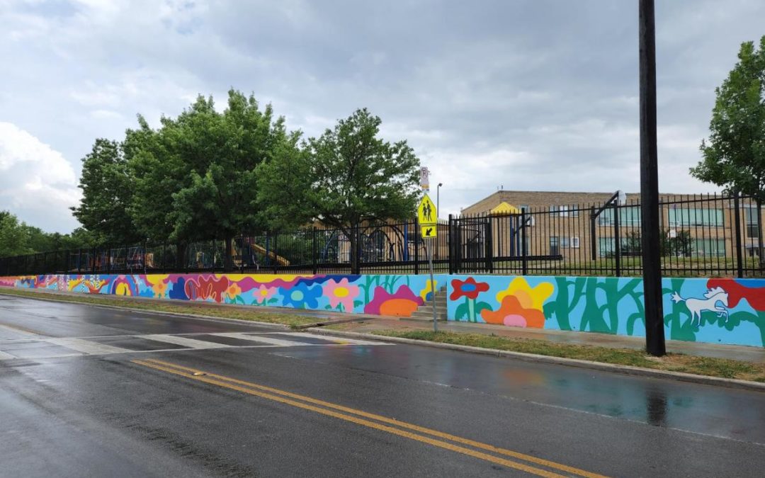 Local Elementary School Brightened by New Mural