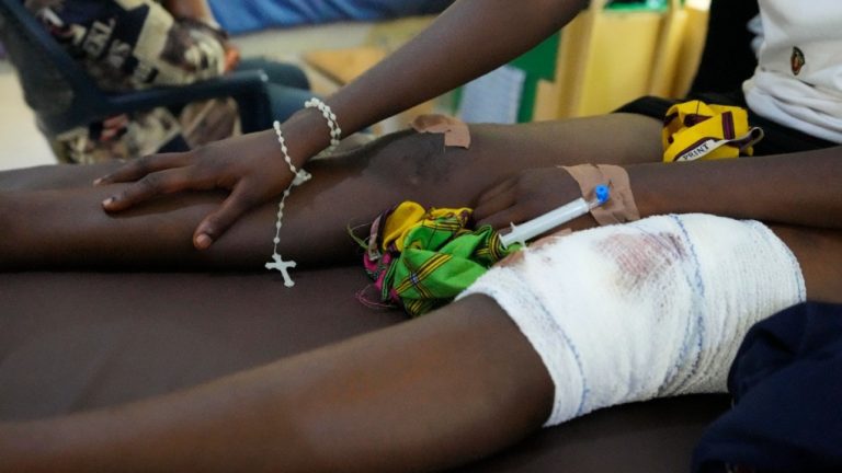 Nigeria church attack victim in hospital