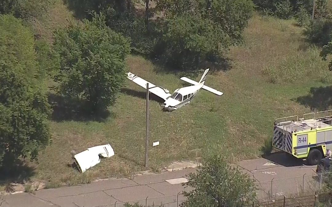 Plane Crashes Near Meacham International Airport