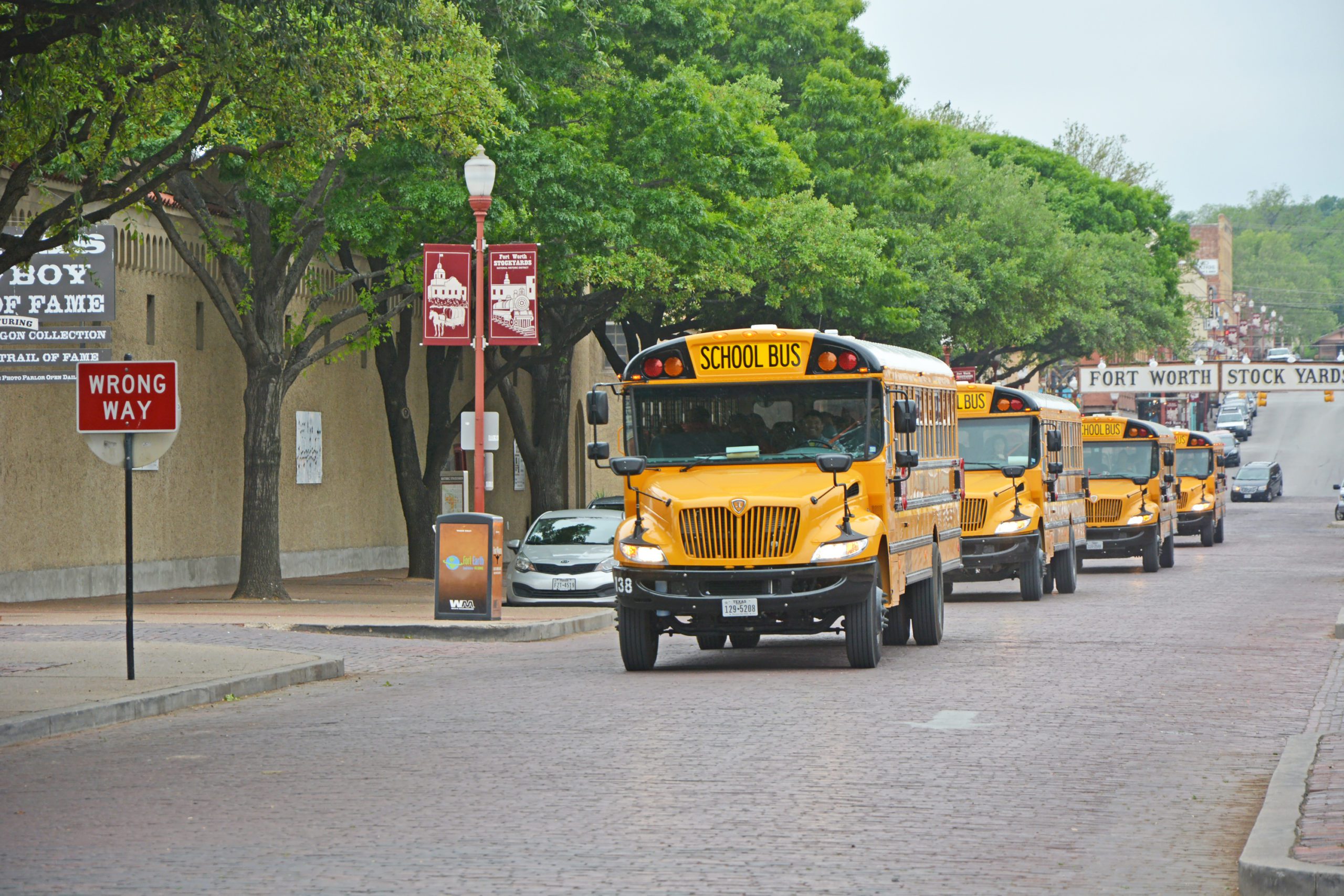 Fort Worth School Buses