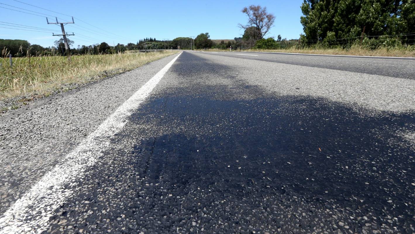 Texas Roadway Bleeds from the Heat