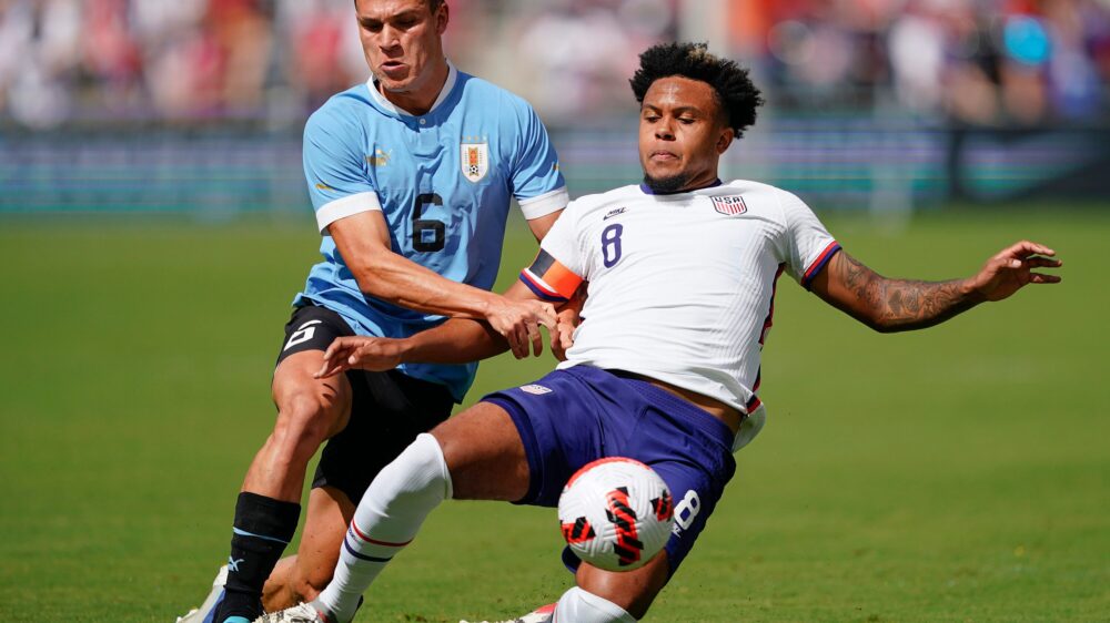 U.S. Holds On for Scoreless Draw Against Uruguay