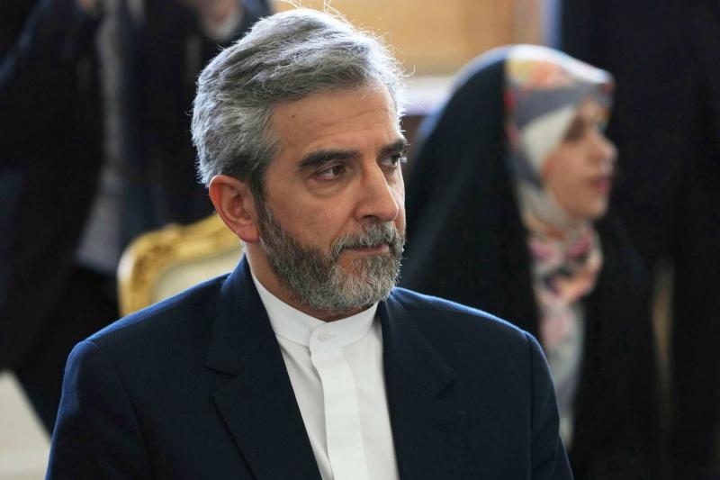 Iran's top nuclear negotiator Ali Bagheri Kani at a meeting in Tehran, June 23.