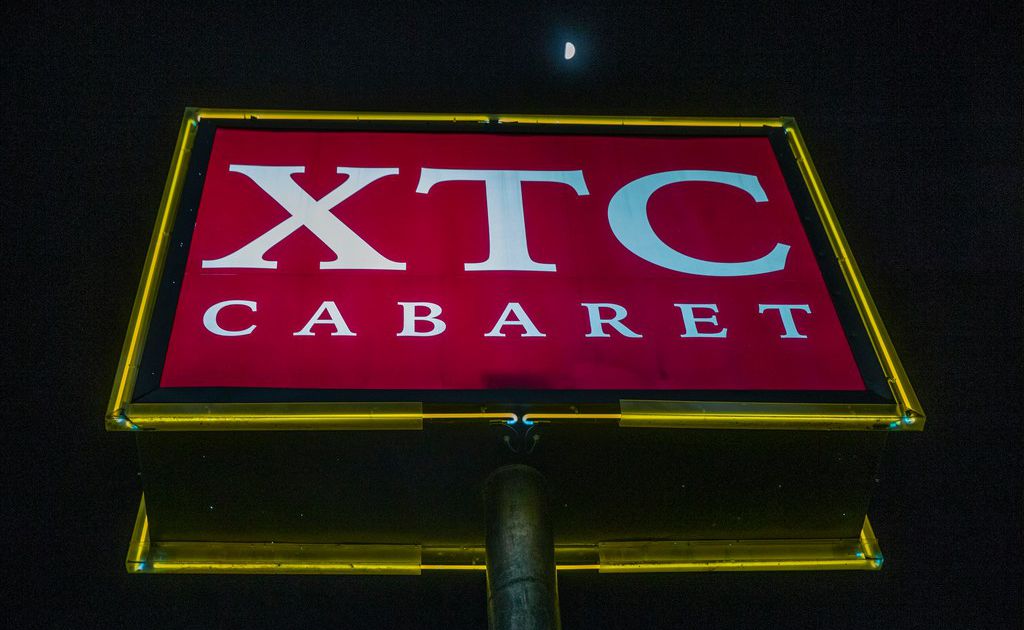 XTC Cabaret Sign
