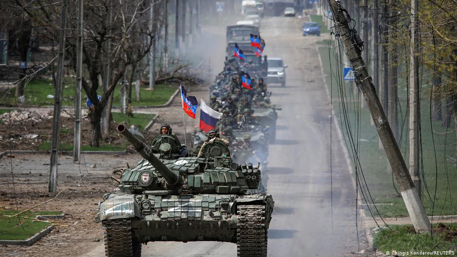 Russia's army says it is planning to take southern Ukraine as well as the eastern Donbas region