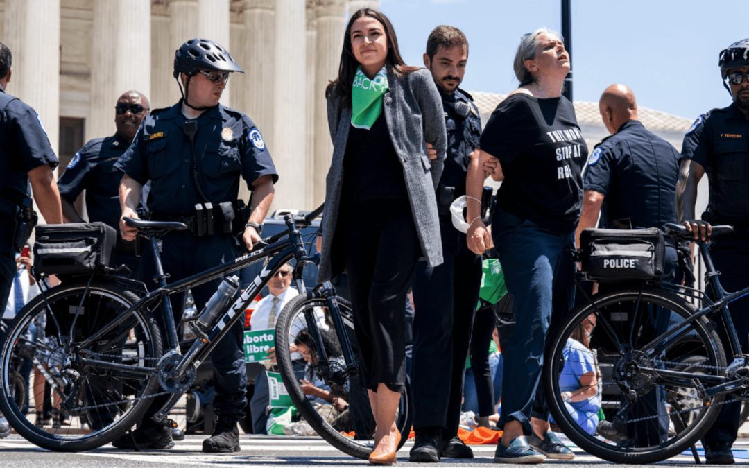 Congress Members ‘Arrested’ During Pro-Abortion Protest Outside Supreme Court
