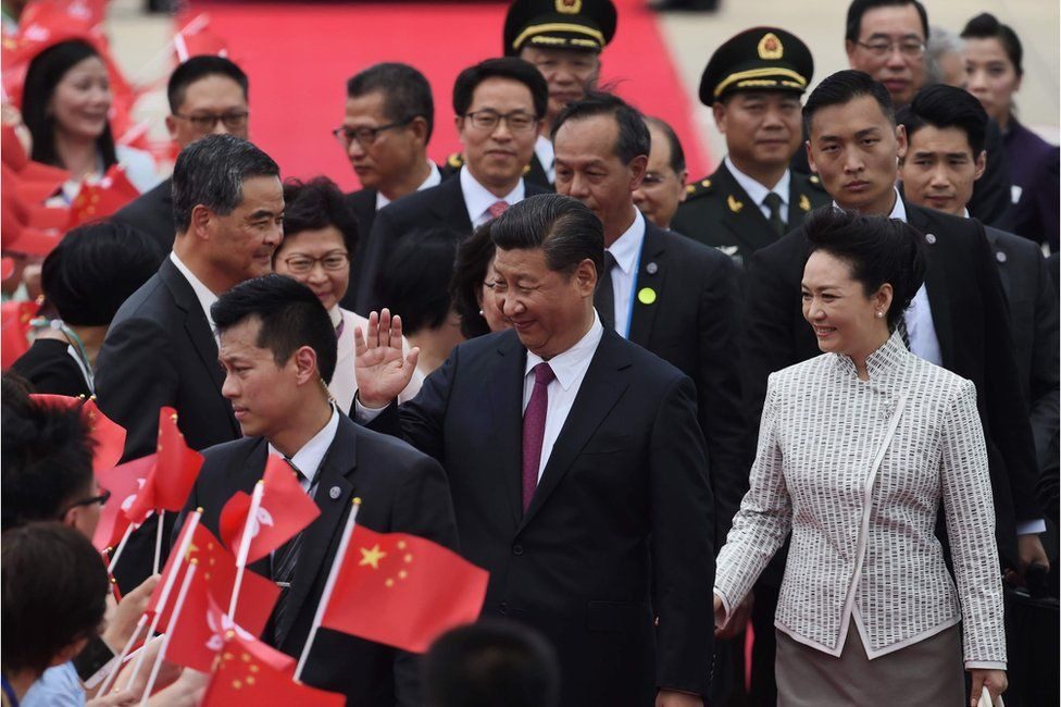 Xi Jinping Visits Hong Kong