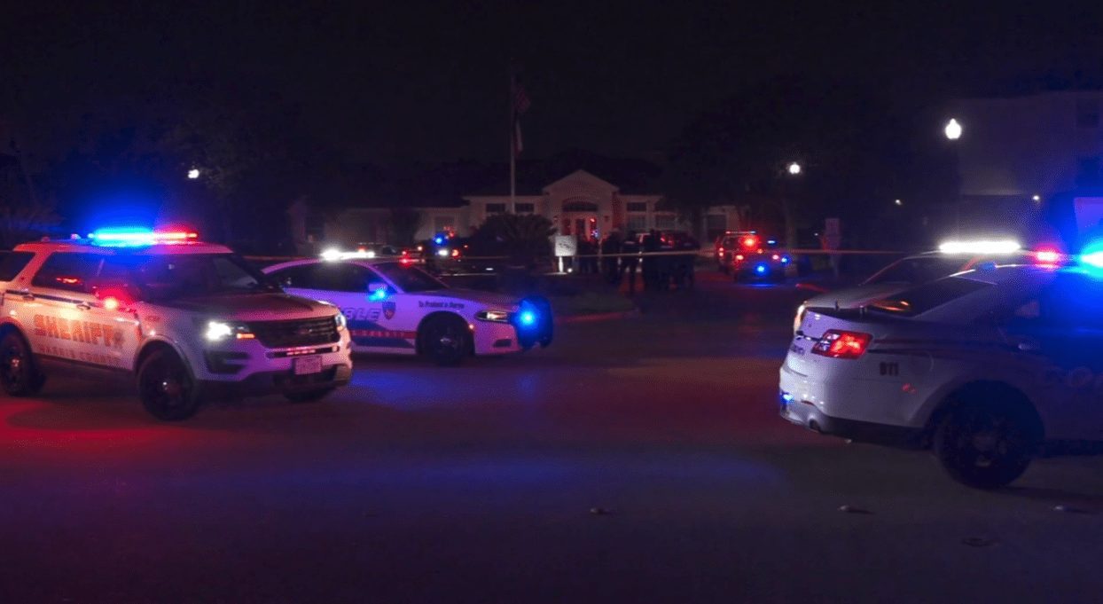 Harris County deputies at scene of triple shooting