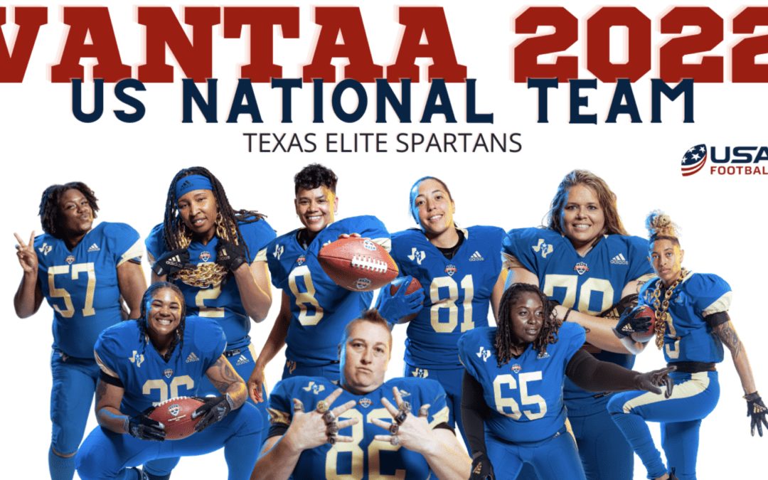 9 Texas Elite Spartans jugarán para el equipo nacional femenino de fútbol americano