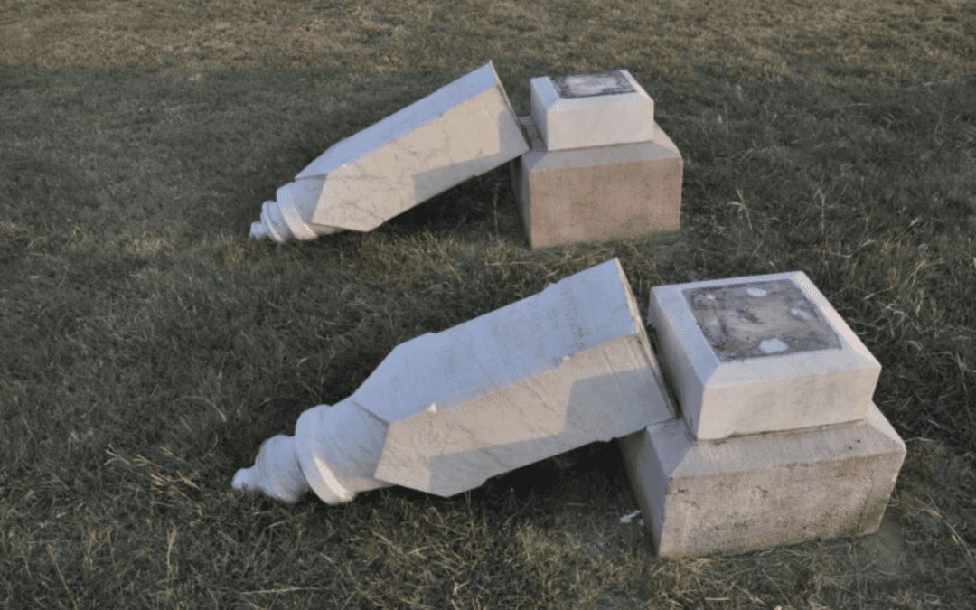 Vandals Destroy Headstones at Historic North Texas Cemetery