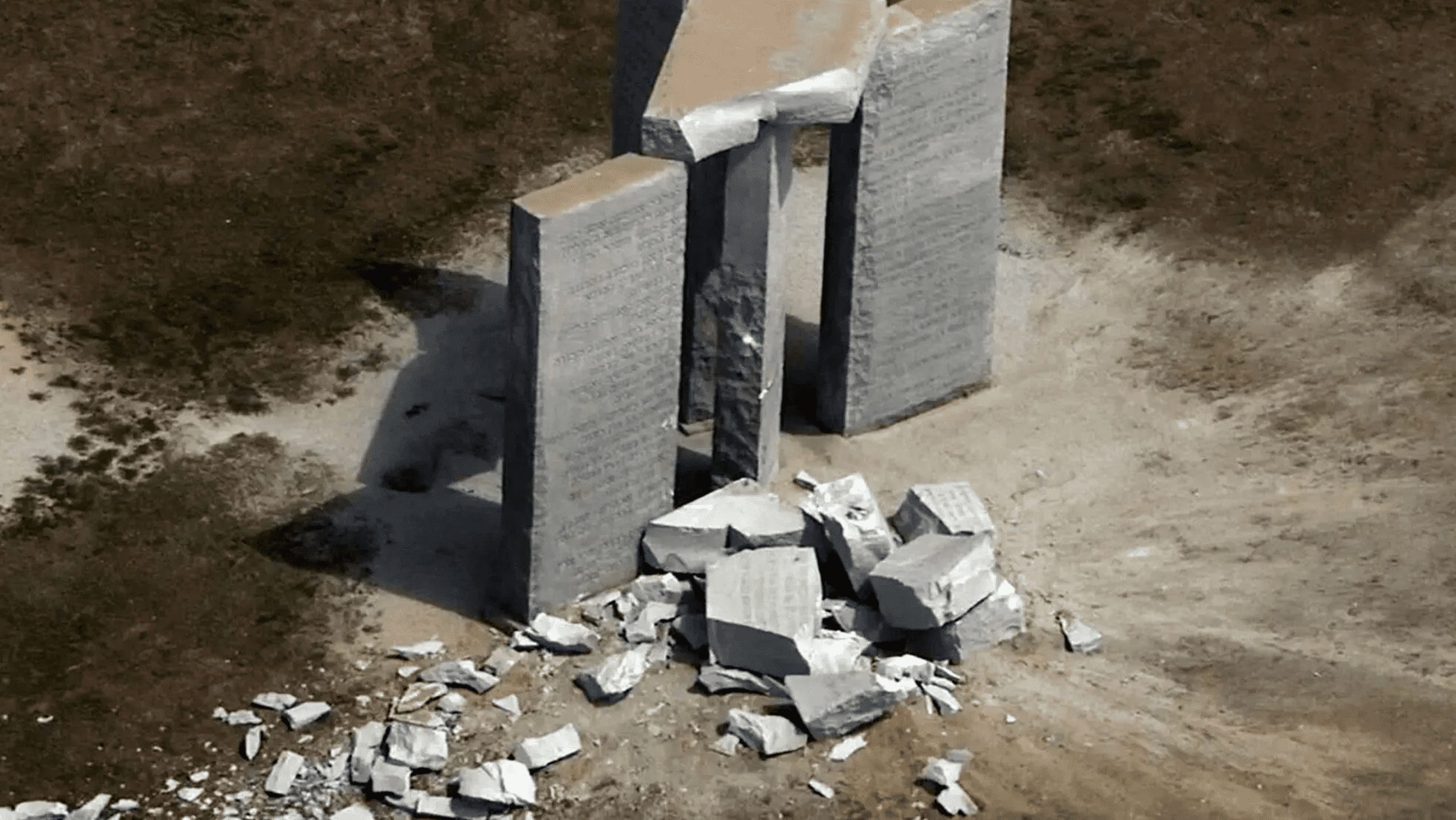 Georgia Guidestones Mysteriously Blown Up
