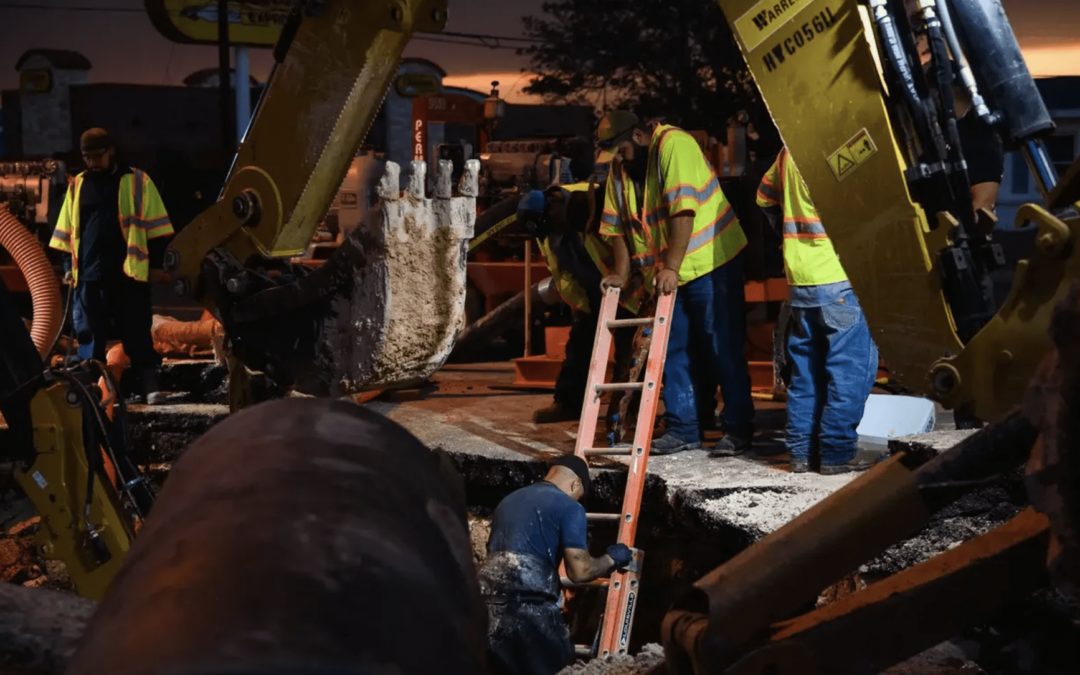 Broken Pipeline Highlights Texas’ Aging Water Infrastructure