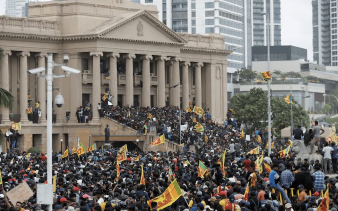 Protests in Sri Lanka Grow Amid Apparent Economic Crisis