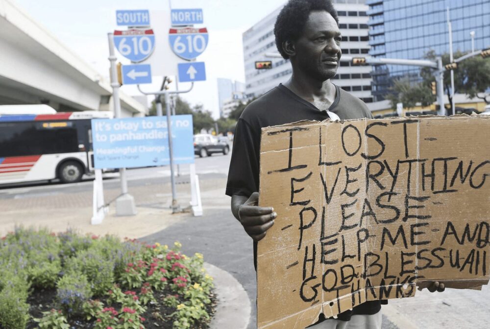 Dallas Panhandling Initiative Fails to Help Majority of Homeless & Vagrant Population