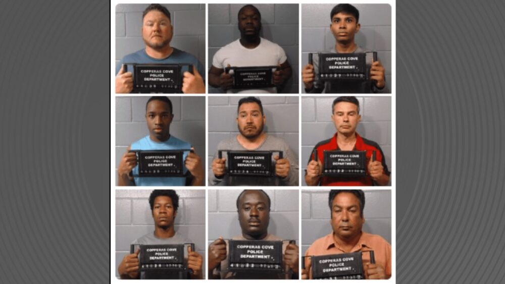 Nine Texas Men Charged with Soliciting Minors
