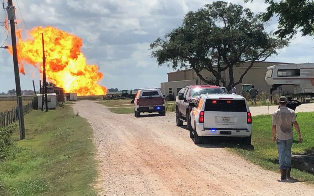 Residents Evacuated After Texas Pipeline Explodes