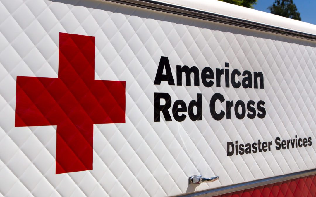 Red Cross Opens Emergency Shelter in City Battling Grass Fires